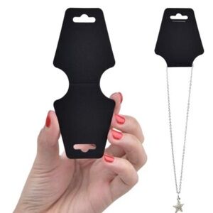 Blank Jewelry Display Cards Holder